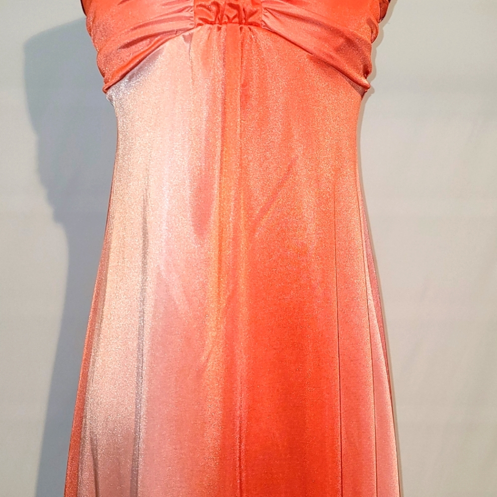 Labelle orange dress